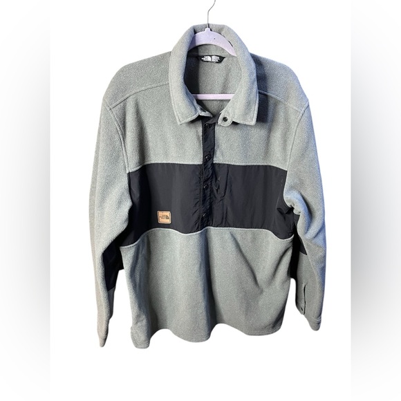 THE NORTH FACE DAVENPORT PULLOVER MEN'S gray & black size XXL - Picture 1 of 16